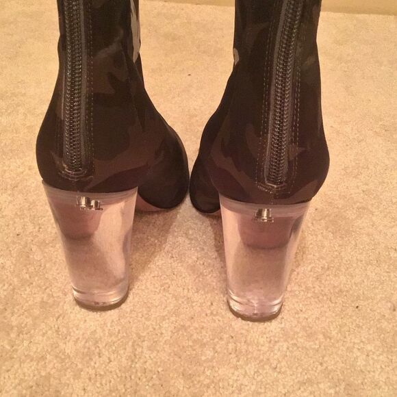 ALDO Limited edition Oceani Camo Do Ya Thing Ankle Boot Bootie - Picture 5 of 7